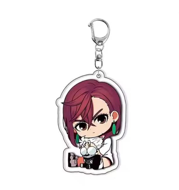 Brelok akrylowy Momo Ayase ver. 1 Dan Da Dan Gyugyutto