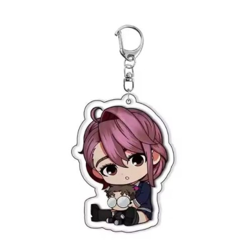 Brelok akrylowy Momo Ayase Chibi ver. 3 Dan Da Dan Gyugyutto