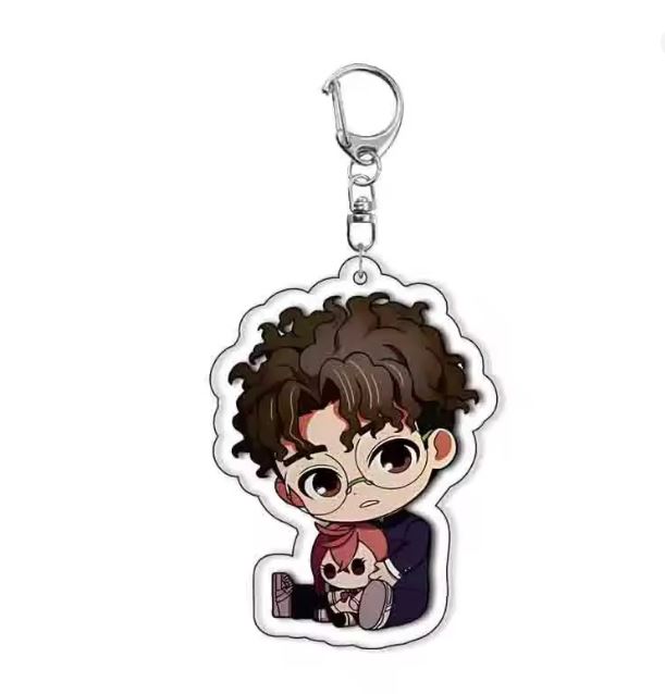 Brelok akrylowy Ken „Okarun” Takakura Chibi Dan Da Dan Gyugyutto