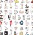 Naklejki winylowe Wlepy Zabawne Gęsi Silly Goose 50 szt STICKERBOMB