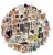 Naklejki winylowe Wlepy Zabawne Koty Śmieszne Memy 50 szt STICKERBOMB