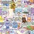 Naklejki winylowe Wlepy Zdrowie Psychiczne Prokrastynacja 50 szt STICKERBOMB