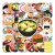 Naklejki winylowe Wlepy Japońskie Jedzenie Sushi Ramen 50 szt STICKERBOMB