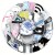 Naklejki winylowe Wlepy Retro Komputery Pixelowe 50 szt STICKERBOMB
