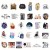 Naklejki winylowe Wlepy Dwór cierni i róż ACOTAR 60 szt STICKERBOMB