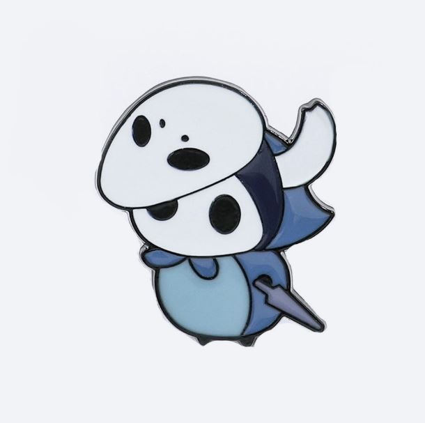 Przypinka emaliowana metalowa PIN Hollow Knight z maską