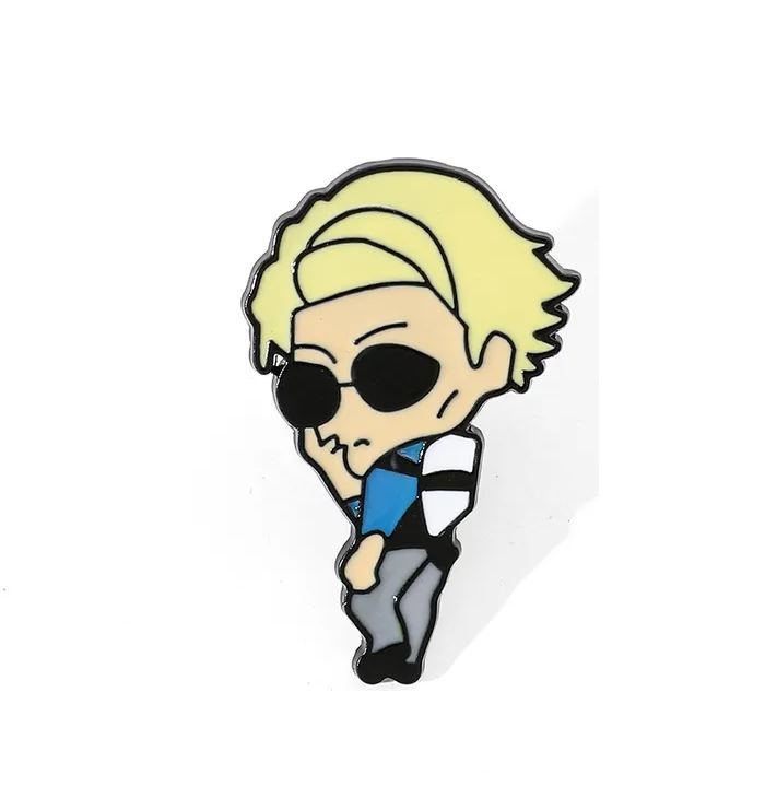 Przypinka emaliowana metalowa PIN Kento Nanami Jujutsu Kaisen