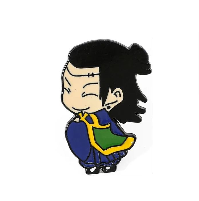Przypinka emaliowana metalowa PIN Suguru Geto Chibi Jujutsu Kaisen