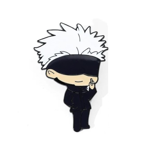 Przypinka emaliowana metalowa PIN Satoru Gojo Chibi Ver. Jujutsu Kaisen