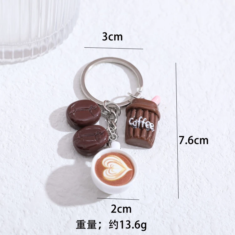 Brelok breloczek kawoszek Kubek kawy Filiżanka Latte Coffee Lover