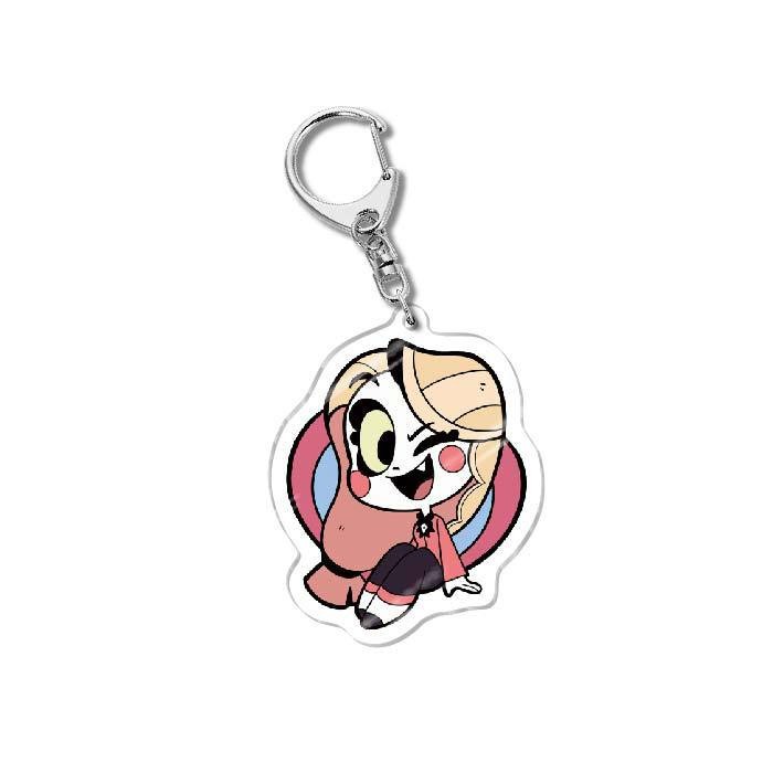Brelok akrylowy Charlie Morningstar Chibi ver. Hazbin Hotel Muscial Serial
