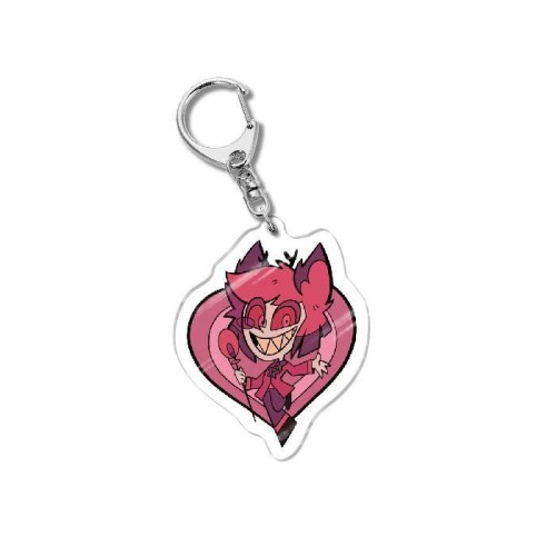 Brelok akrylowy Alastor Chibi ver. Hazbin Hotel Muscial Serial