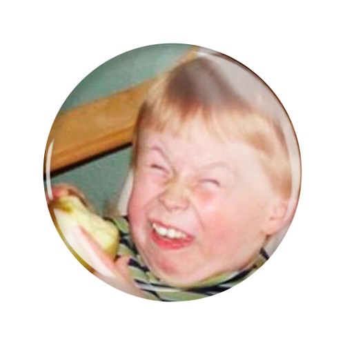 Przypinka button badzik badge Funny ginger Memy Śmieszne obrazki 58mm