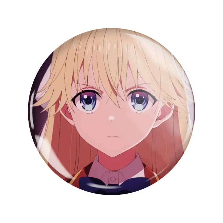 Przypinka button badzik badge Tsubasa Nanase Classroom of the Elite 58mm