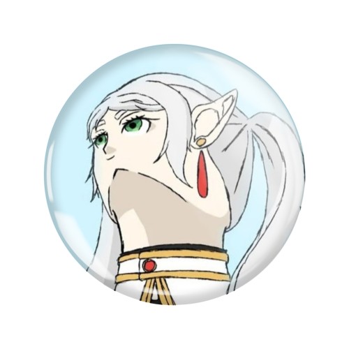 Przypinka button badzik badge Frieren "Masterpiece" Sousou no Frieren 58mm