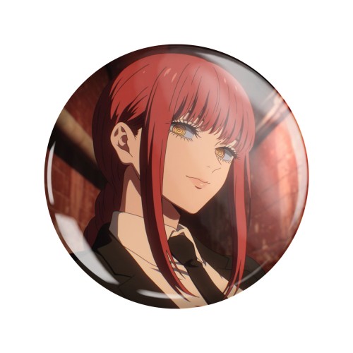 Magnes okrągły na lodówkę Makima ver. 2 Chainsaw Man 58mm