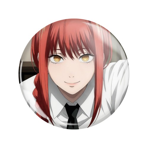 Magnes okrągły na lodówkę Makima ver. 1 Chainsaw Man 58mm