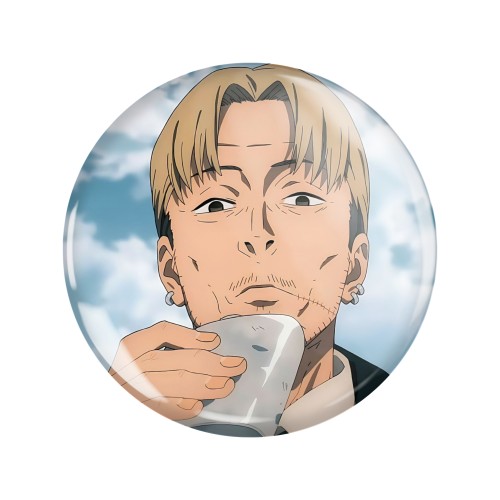 Przypinka button badzik badge Kishibe ver. 2 Chainsaw Man 58mm