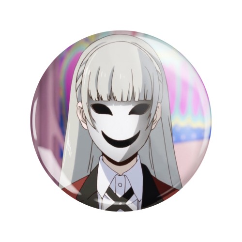 Przypinka button badzik badge Ririka Momobami Kakegurui 58mm