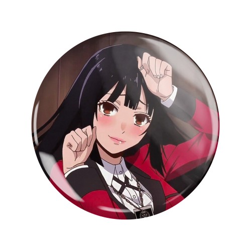 Przypinka button badzik badge Yumeko Jabami ver. 4 Kakegurui 58mm