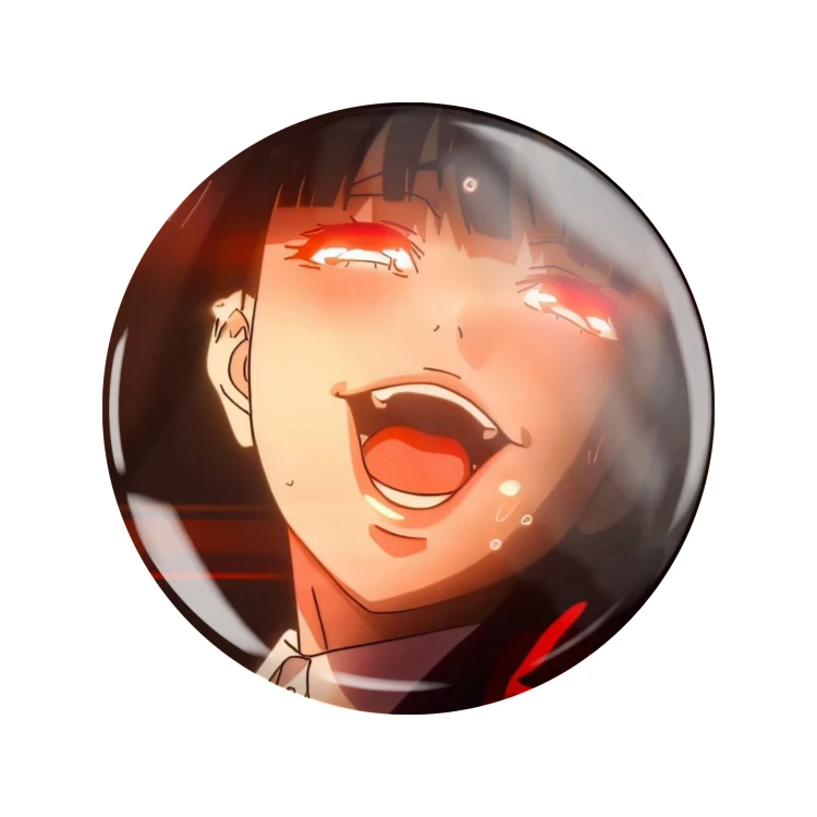 Przypinka button badzik badge Yumeko Jabami ver. 1 Kakegurui 58mm