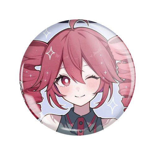 Przypinka button badzik badge Kasane Teto Vocaloid ver. 5 58mm