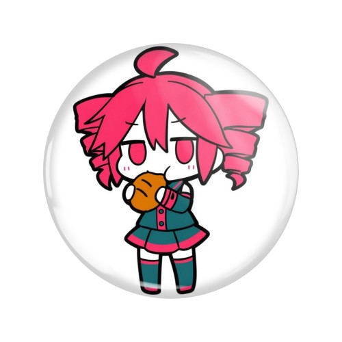 Przypinka button badzik badge Kasane Teto Vocaloid ver. 4 58mm