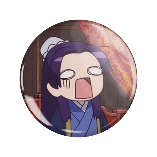 Magnes okrągły na lodówkę Jinshi Chibi Zapiski Zielarki 58mm