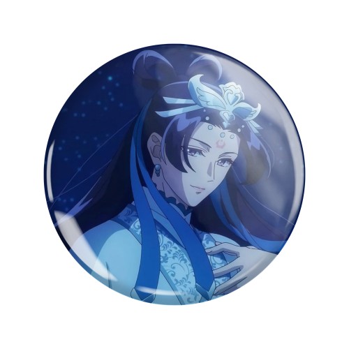 Przypinka button badzik badge Jinshi Moon Fairy Zapiski Zielarki 58mm