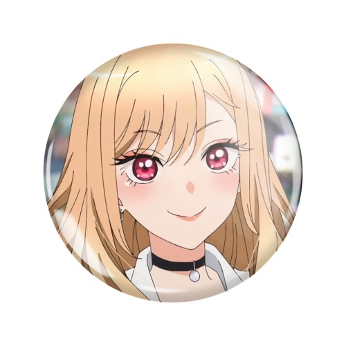 Przypinka button badzik badge Marin Kitagawa My Dress-up Darling ver.2 58mm