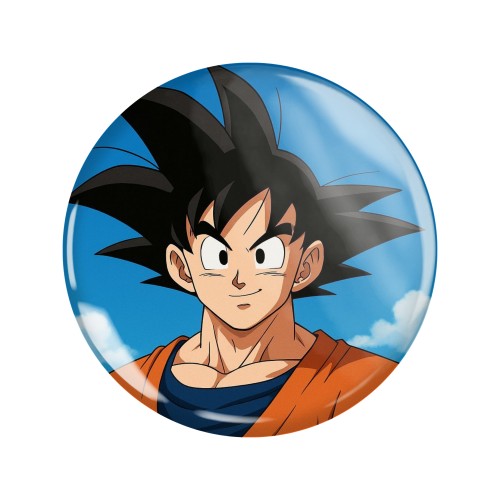 Magnes okrągły na lodówkę Songo Goku Dragon Ball ver.2 58mm