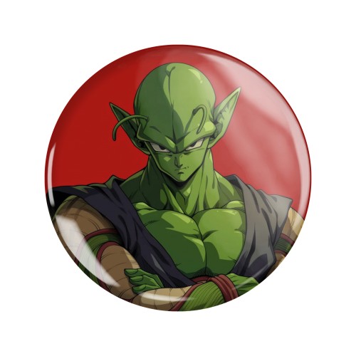 Przypinka button badzik badge Szatan Serduszko Piccolo Dragon Ball ver.2 58mm