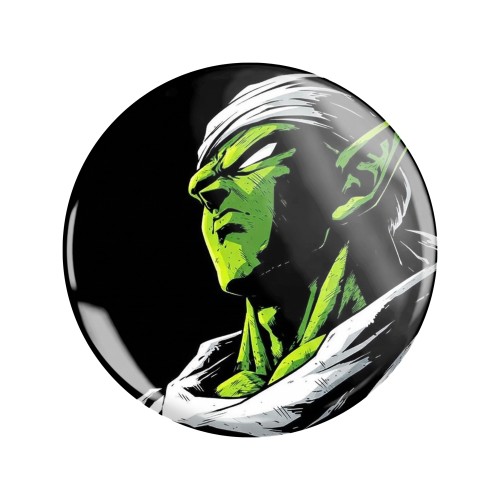 Przypinka button badzik badge Szatan Serduszko Piccolo Dragon Ball ver.1 58mm