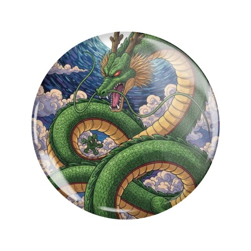Magnes okrągły na lodówkę Smok Shenlong Dragon Ball ver.1 58mm