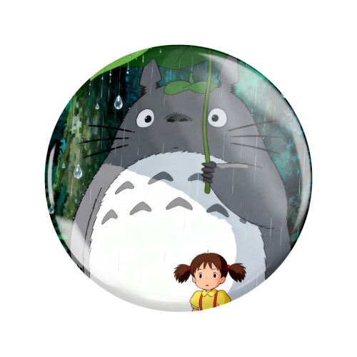 Przypinka button badzik badge Mój sąsiad Totoro Studio Ghibli ver. 3 58mm