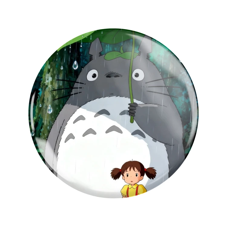 Przypinka button badzik badge Mój sąsiad Totoro Studio Ghibli ver. 3 58mm