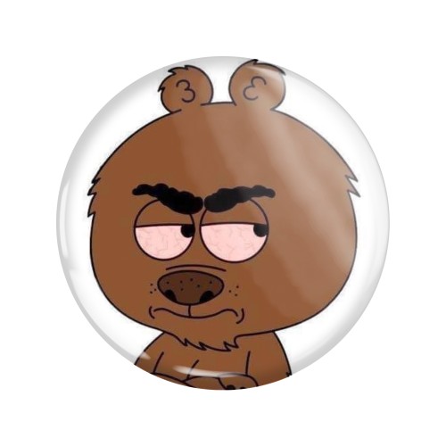 Przypinka button badzik badge Malloy ver. 1 Brickleberry 58mm