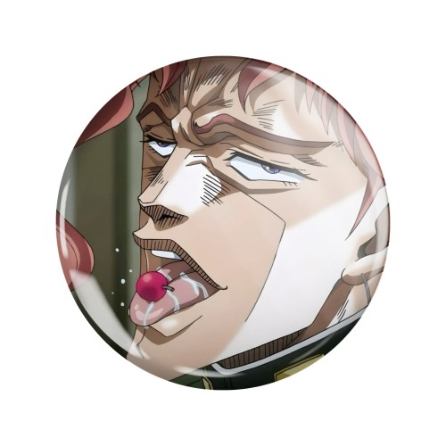 Magnes okrągły na lodówkę Noriaki Kakyoin ver. 1 JoJo's Bizarre Adventure 58mm