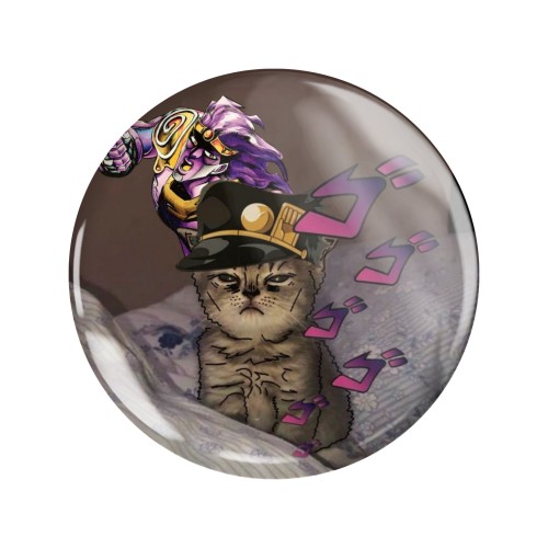 Magnes okrągły na lodówkę Jotaro Kujo ver. 3 JoJo's Bizarre Adventure 58mm