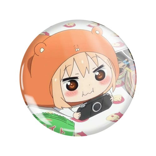 Magnes okrągły na lodówkę Umaru Doma ver. 1 Himouto! Umaru-chan 58mm