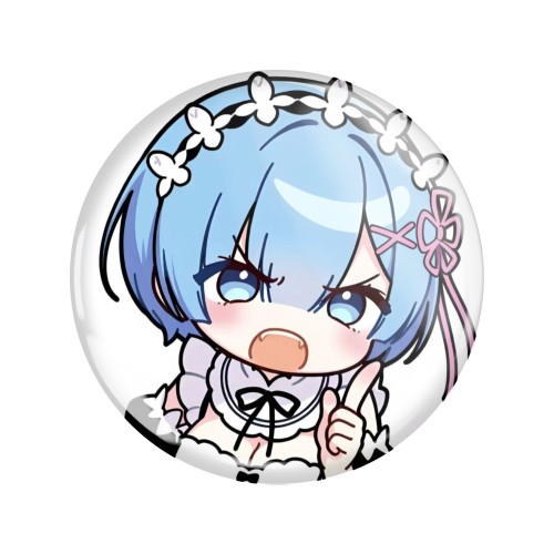 Magnes okrągły na lodówkę Rem Re:Zero ver. 3 58mm