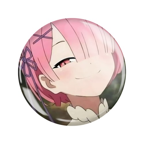 Magnes okrągły na lodówkę Ram Re:Zero ver. 1 58mm