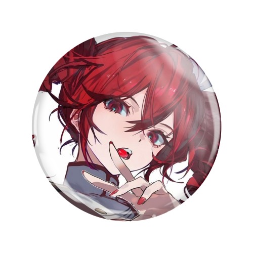 Przypinka button badzik Kasane Teto Vocaloid ver. 7 58mm