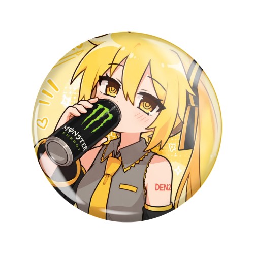 Przypinka button badzik badge Akita Neru Vocaloid ver.1 58mm
