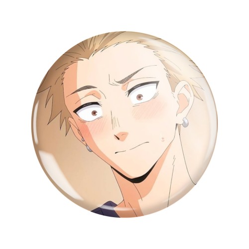 Przypinka button badzik badge Rintaro Tsumugi ver. 2 Kaoru i Rin Anime