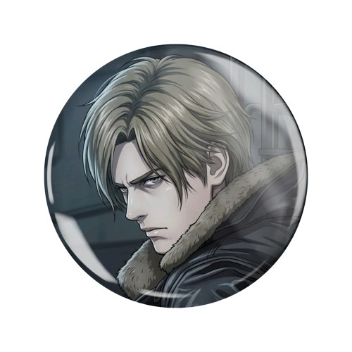 Przypinka button badzik badge Leon S. Kennedy Resident Evil: Requiem ver. 2