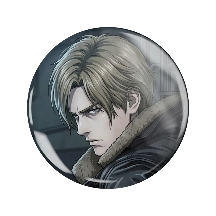 Magnes okrągły na lodówkę Leon S. Kennedy Resident Evil: Requiem ver. 2