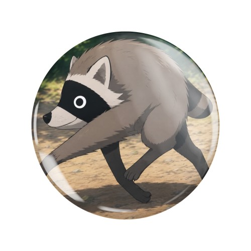 Przypinka button badzik badge Szop krótki Jimothy ver. 2 Memy 58mm