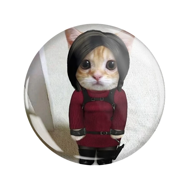 Magnes okrągły na lodówkę Resident Evil Ada Wong ver 2 58mm