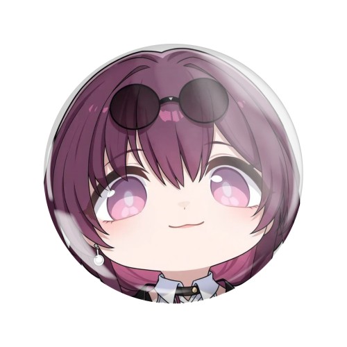 Przypinka button badzik badge Kafka Honkai: Star Rail kawaii 58mm